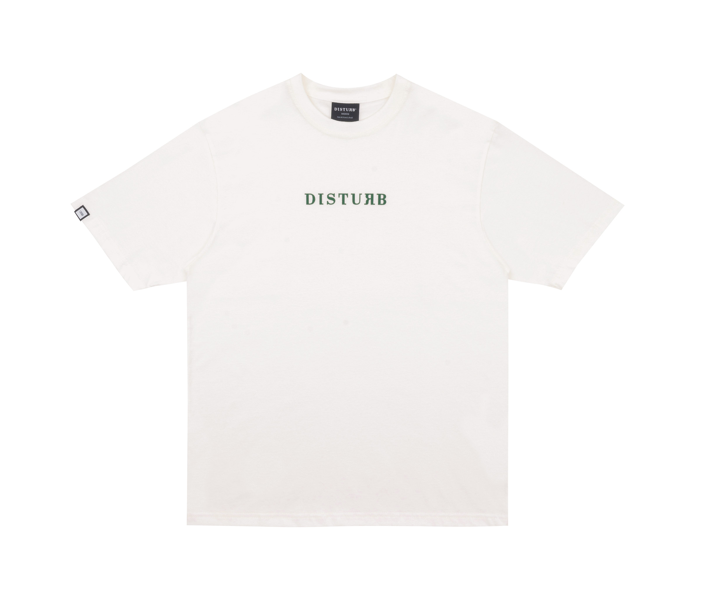 Logo Tee in Off-white | Disturb Epic Apparel